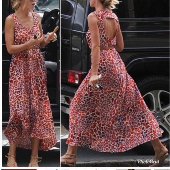 H&M Dresses & Skirts - H&M giraffe print maxi EUC